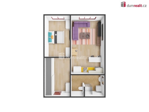 Prodej bytu 2kk, 41 m² - 4