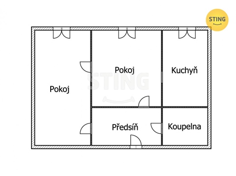Prodej bytu 2+1, 47 m² - 14