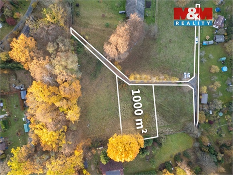 Prodej stavebního pozemku, 1 000 m² - 0