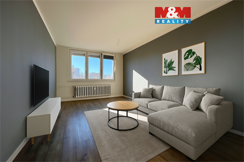 Pronájem bytu 2+1, 55 m² 0