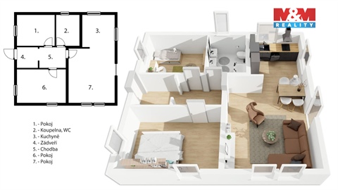 Prodej rodinného domu, 82 m² 12