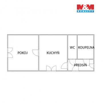 Prodej bytu 1+1, 50 m² - 4