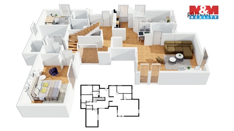 Prodej rodinného domu, 268 m² - 14