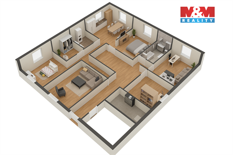 Prodej bytu 4+1, 186 m² - 10