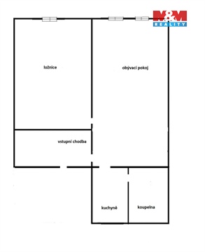 Pronájem bytu 2kk, 55 m² 6
