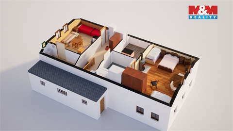 Prodej chaty / chapuly, 110 m² 16