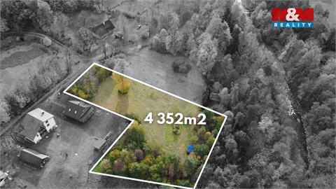 Prodej stavebního pozemku, 4 352 m² - 2