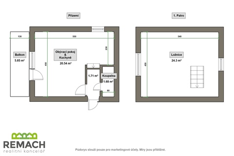 Pronájem objektu, 49 m² - 0