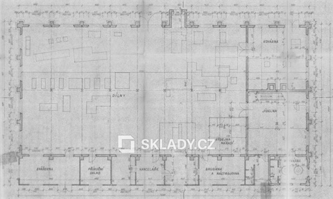 Pronájem skladu / haly, 942 m² - 4