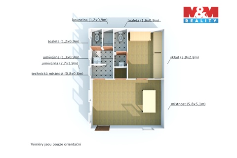 Prodej kanceláře, 50 m² - 0