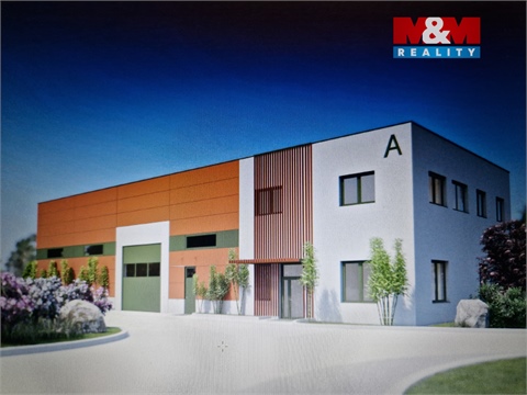 Pronájem skladu / haly, 645 m² - 0