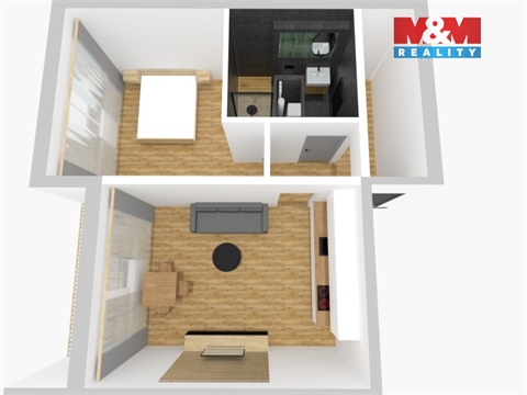 Prodej bytu 2kk, 42 m² - 4