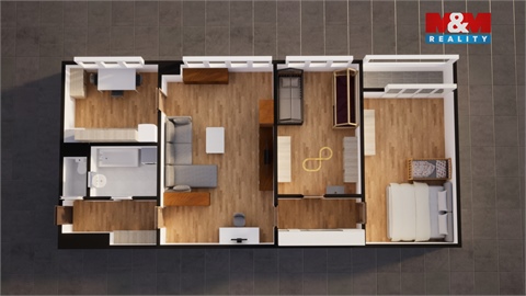 Prodej bytu 3+1, 79 m² - 0