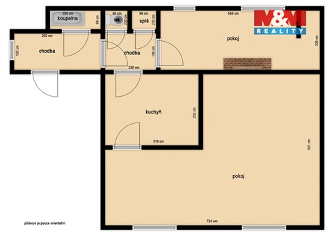Prodej stavebního pozemku, 401 m² - 8