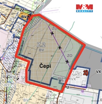 Prodej stavebního pozemku, 15 065 m² - 10