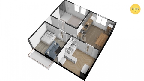 Prodej bytu 2+1, 68 m² 2