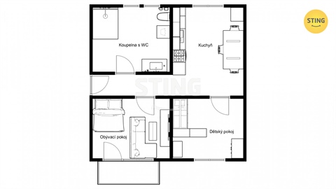 Prodej bytu 2+1, 68 m² 18