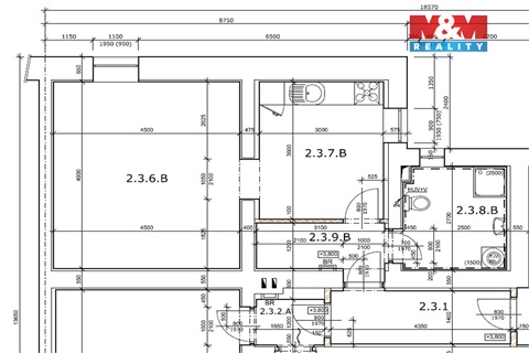 Pronájem bytu 1+1, 43 m² 10
