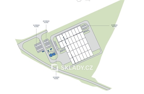 Pronájem skladu / haly, 11 000 m² 2