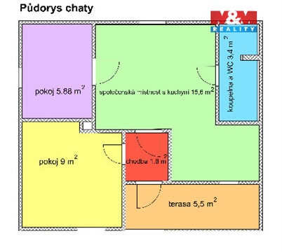 Prodej chaty / chapuly, 40 m² 14