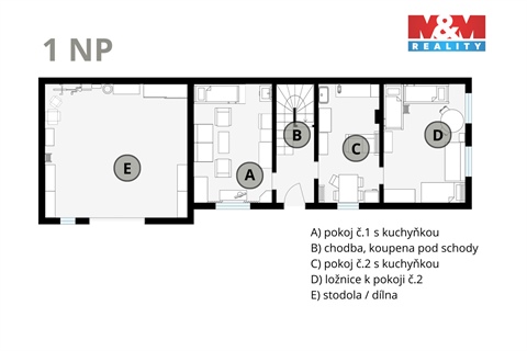 Prodej chaty / chapuly, 150 m² 18