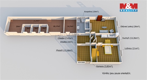 Prodej rodinného domu, 91 m² - 16