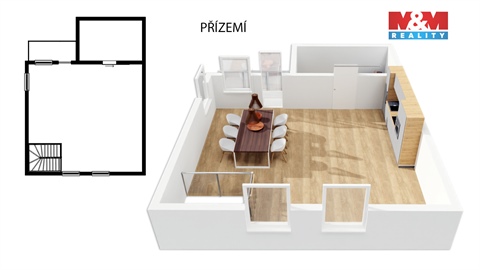 Prodej bytu 4kk, 90 m² - 2