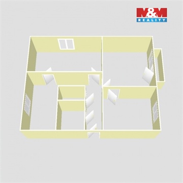 Pronájem bytu 2+1, 58 m² 20