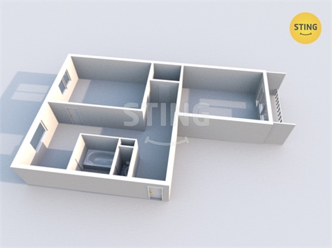 Prodej bytu 2+1, 56 m² - 2