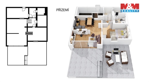 Prodej rodinného domu, 91 m² - 20