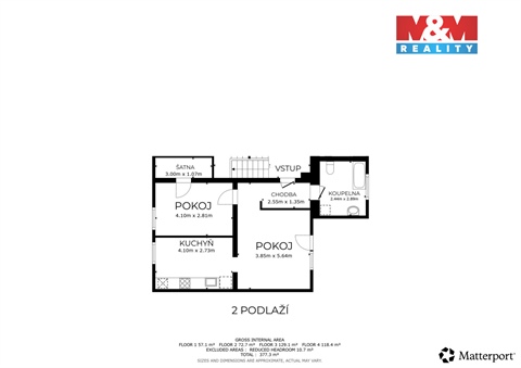Prodej bytu 2+1, 57 m² 4