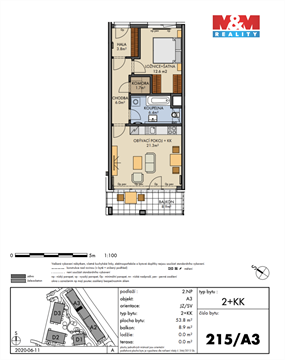 Pronájem bytu 2kk, 54 m² 4