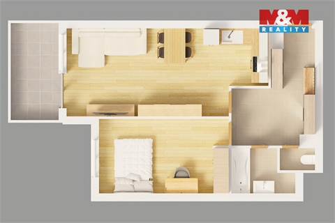 Prodej bytu 2kk, 52 m² - 16