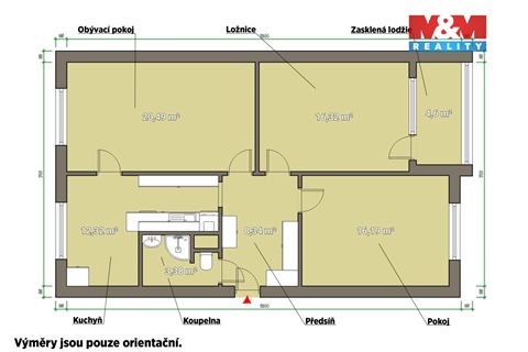 Prodej bytu 3+1, 84 m² - 4