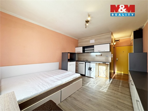 Pronájem bytu 1kk, 22 m² - 0