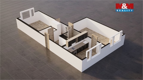 Pronájem bytu 2+1, 61 m² - 12