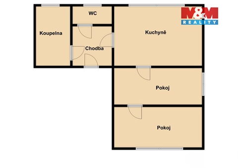 Prodej bytu 2+1, 61 m² - 8