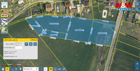 Prodej stavebního pozemku, 2 500 m² - 4