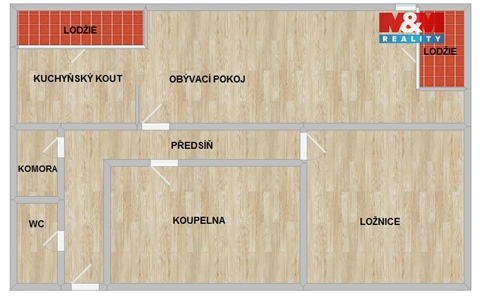 Pronájem bytu 2kk, 64 m² 18