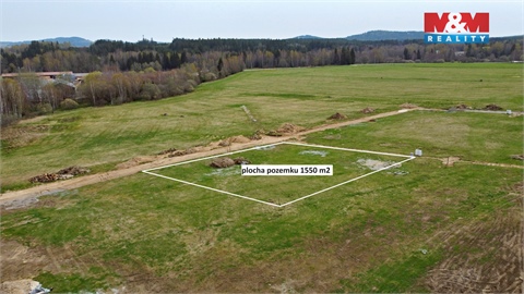 Prodej stavebního pozemku, 1 550 m² - 2
