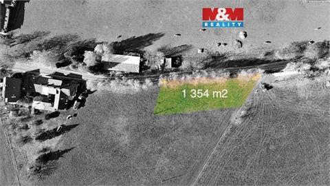 Prodej stavebního pozemku, 1 354 m² 0