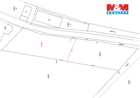 Prodej stavebního pozemku, 1 354 m² 10