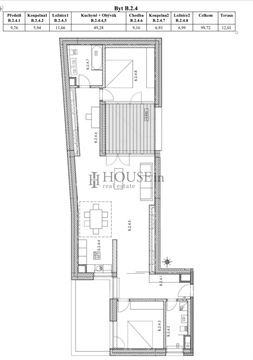 Pronájem bytu 3kk, 100 m² - 2