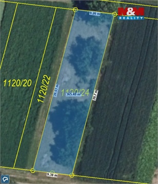 Prodej zahrady, 363 m² - 2