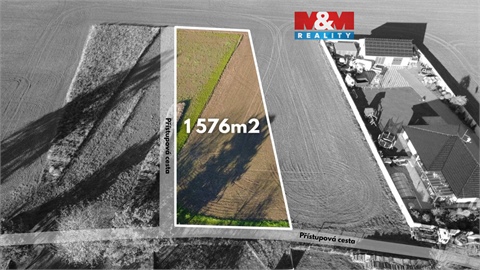 Prodej stavebního pozemku, 1 576 m² 0