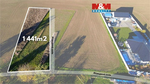 Prodej stavebního pozemku, 1 441 m² 0