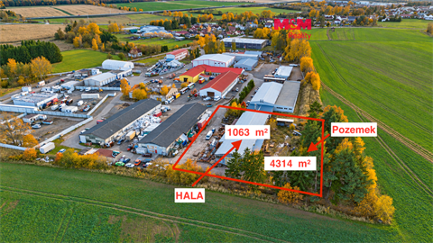 Prodej výrobního objektu, 5 377 m² 2