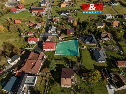 Prodej stavebního pozemku, 970 m² 0