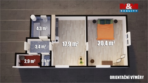 Prodej bytu 2kk, 166 m² 20