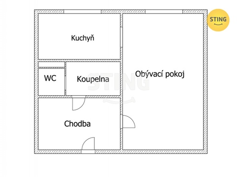 Pronájem bytu 1kk, 45 m² 18